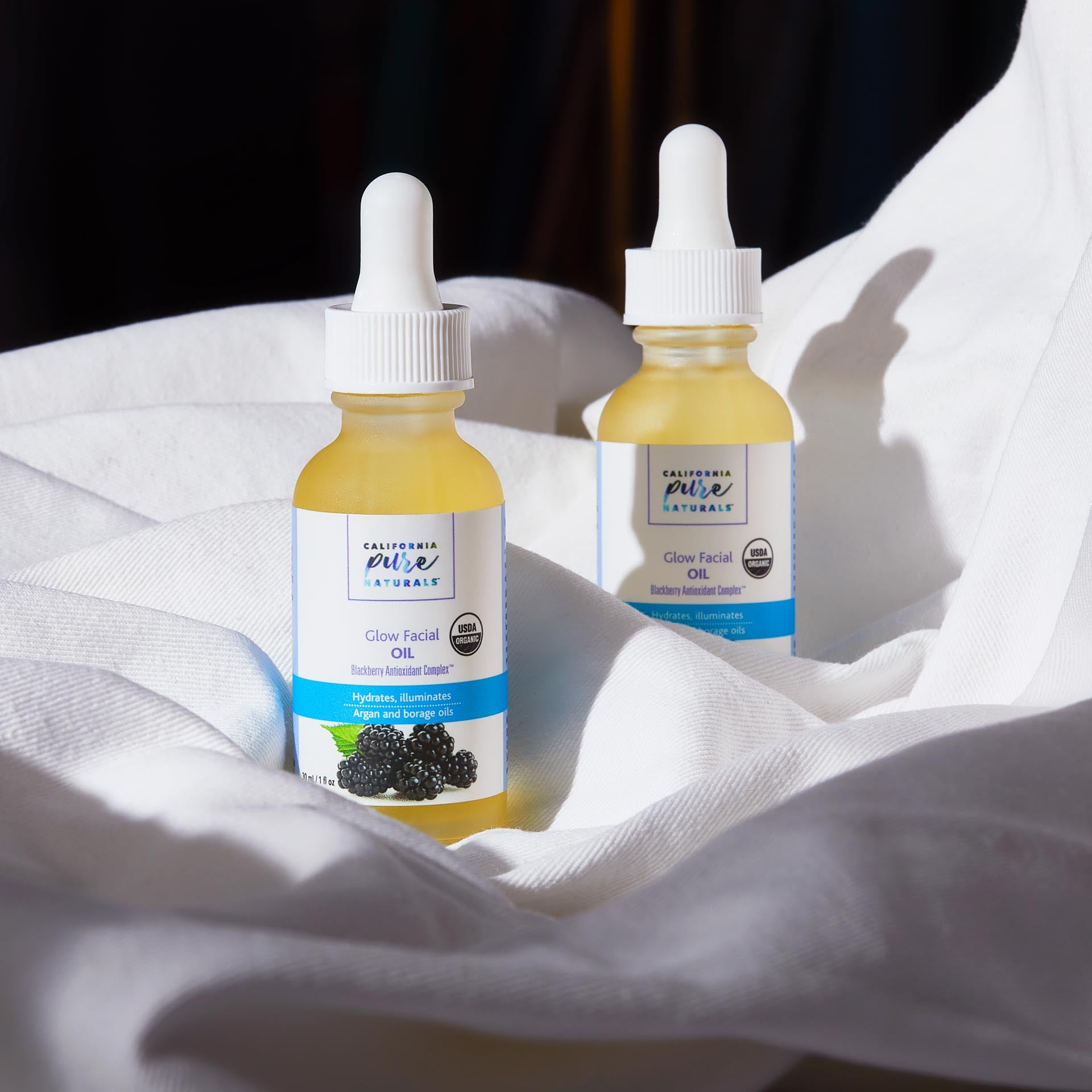 Organic Glow Facial Oil Set