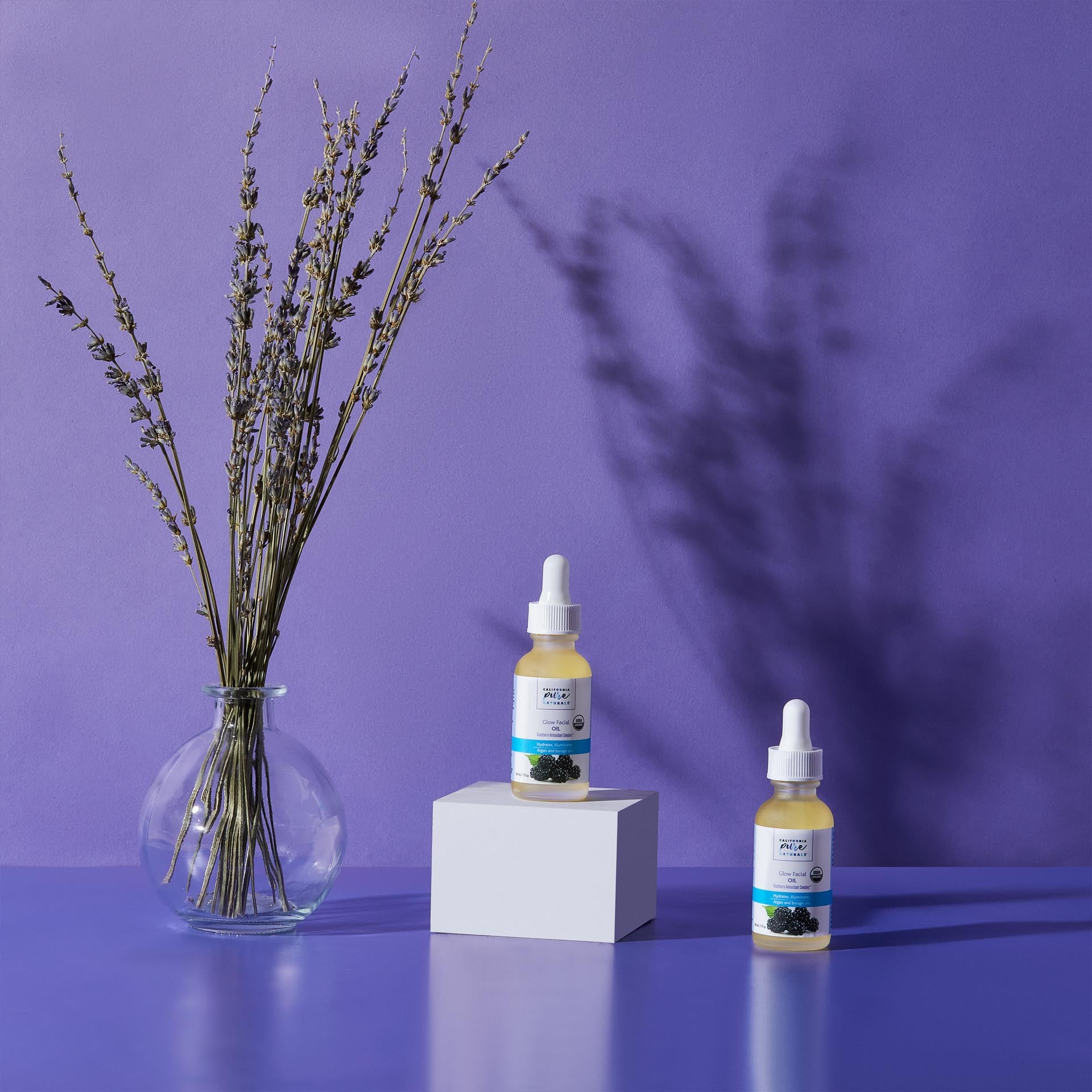 Organic Glow Facial Oil Set