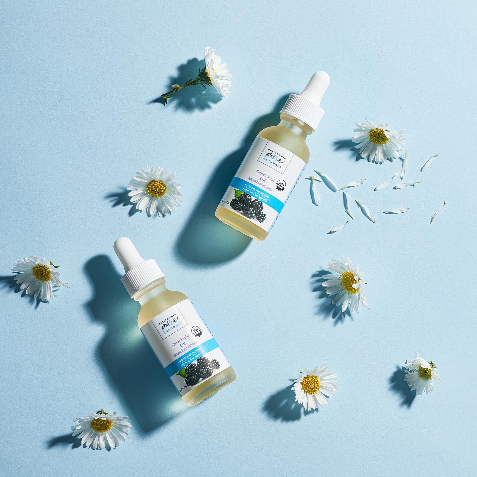 Organic Glow Facial Oil Set